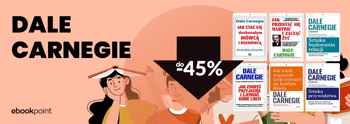 Grafika promocji - DALE CARNEGIE do -45%