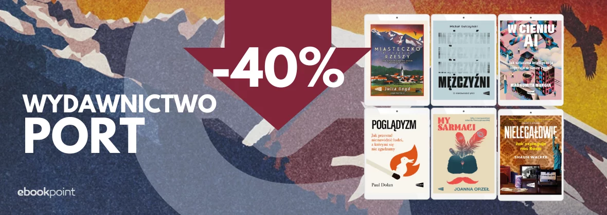 Grafika promocji - Wydawnictwo PORT / -40%