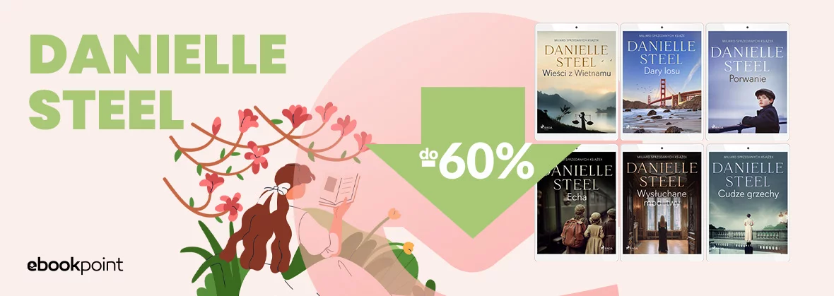 Grafika promocji - DANIELLE STEEL do -60%