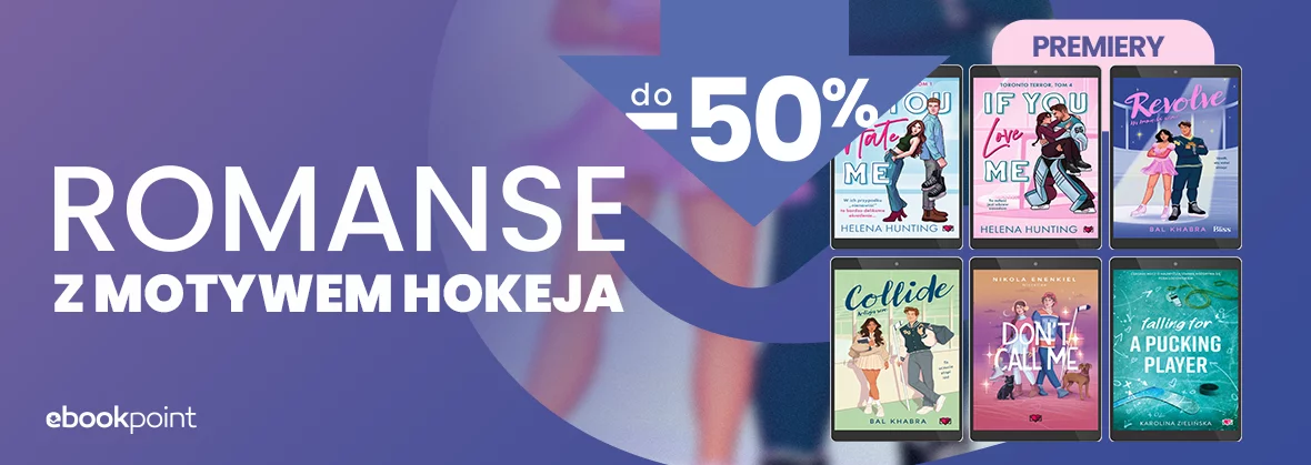Grafika promocji - Romanse z motywem hokeja do -50%