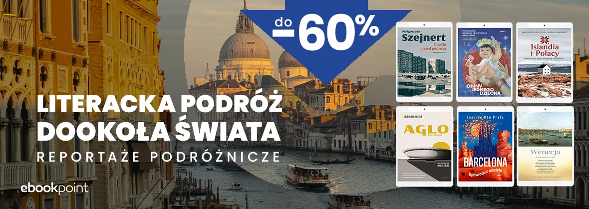 Grafika promocji - Literacka podróż dookoła świata