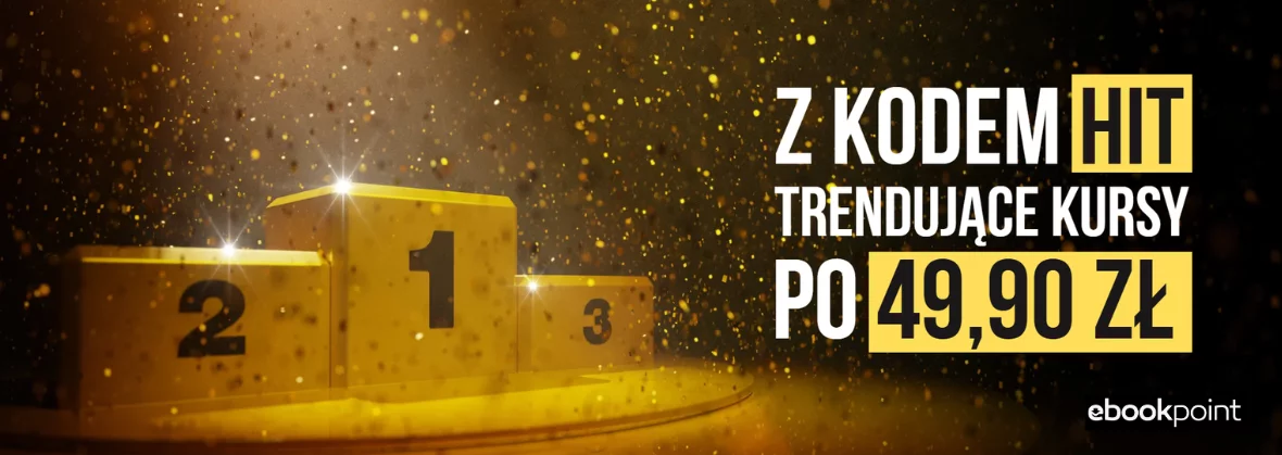 Grafika promocji - Z kodem HIT trendujące kursy po 49,90 zł
