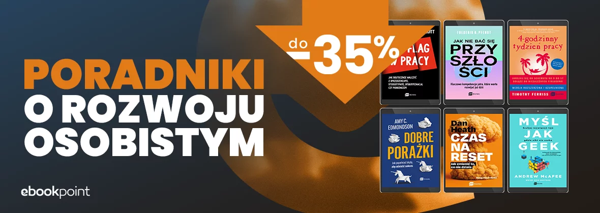 Grafika promocji - Poradniki o ROZWOJU OSOBISTYM / -35%