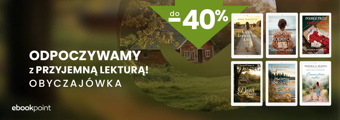Grafika promocji - Odpoczywamy z przyjemną lekturą!