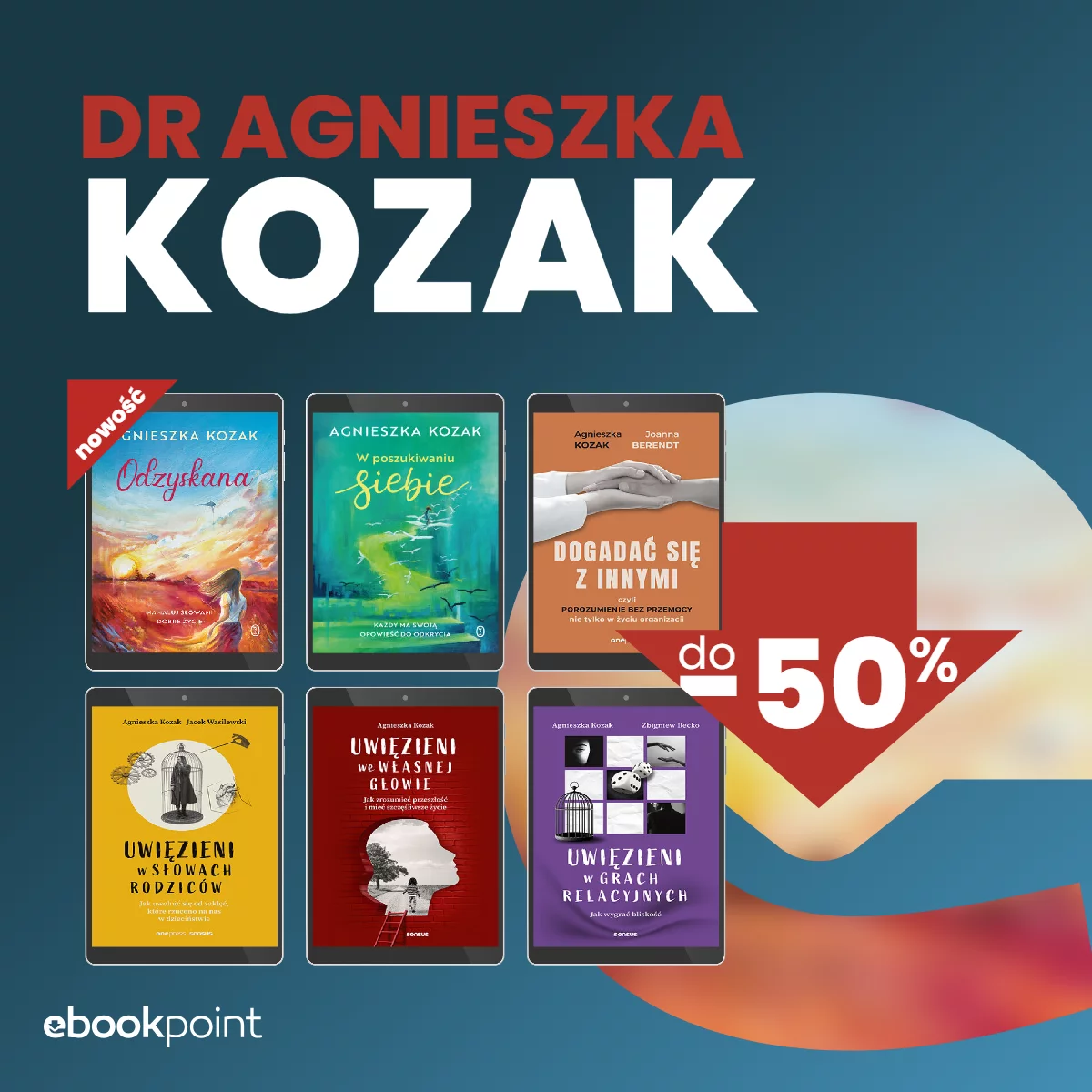 Grafika promocji - Dr Agnieszka KOZAK / do -50%