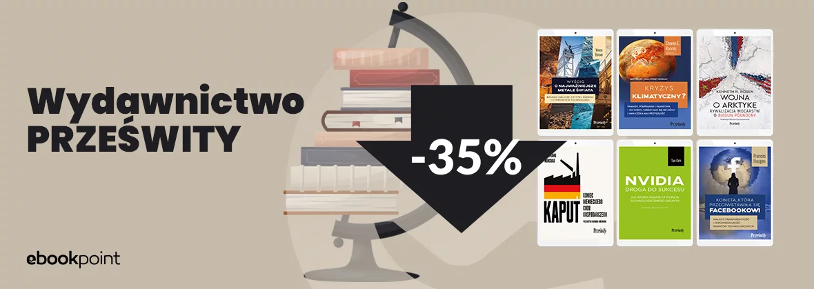 Grafika promocji - Wydawnictwo PRZEŚWITY -35%