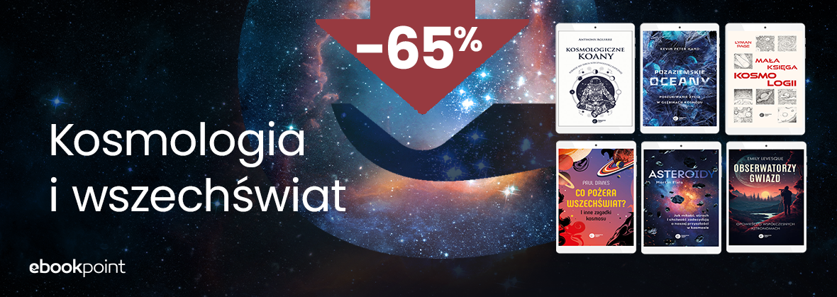 Grafika promocyjna - Kosmologia i Wszechświat / -65%