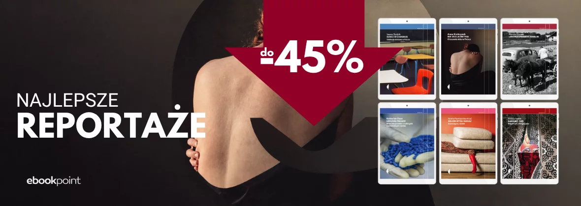 Grafika promocyjna - Najlepsze REPORTAŻE do -45%