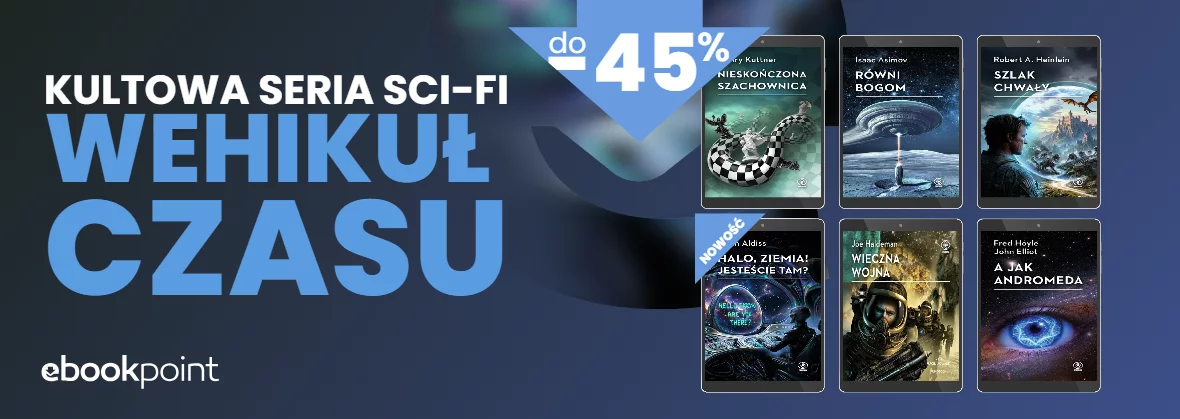Grafika promocji - Kultowa seria sci-fi - WEHIKUŁ CZASU do -45%