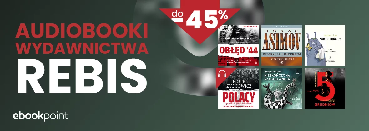 Audiobooki Wydawnictwa REBIS do -45%