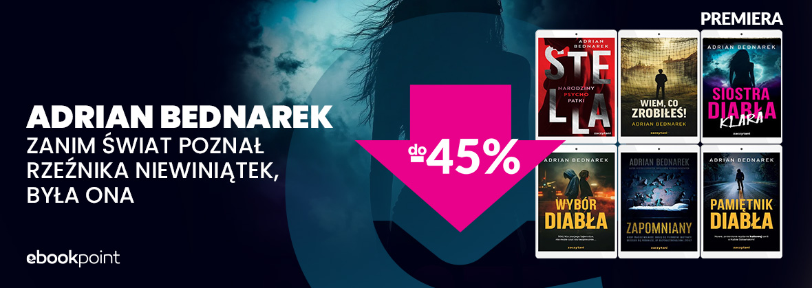 Grafika promocyjna - ADRIAN BEDNAREK do -45%