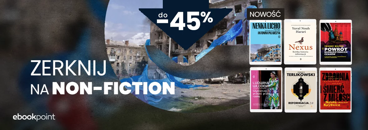 Grafika promocji - Zerknij na NON-FICTION do -45%