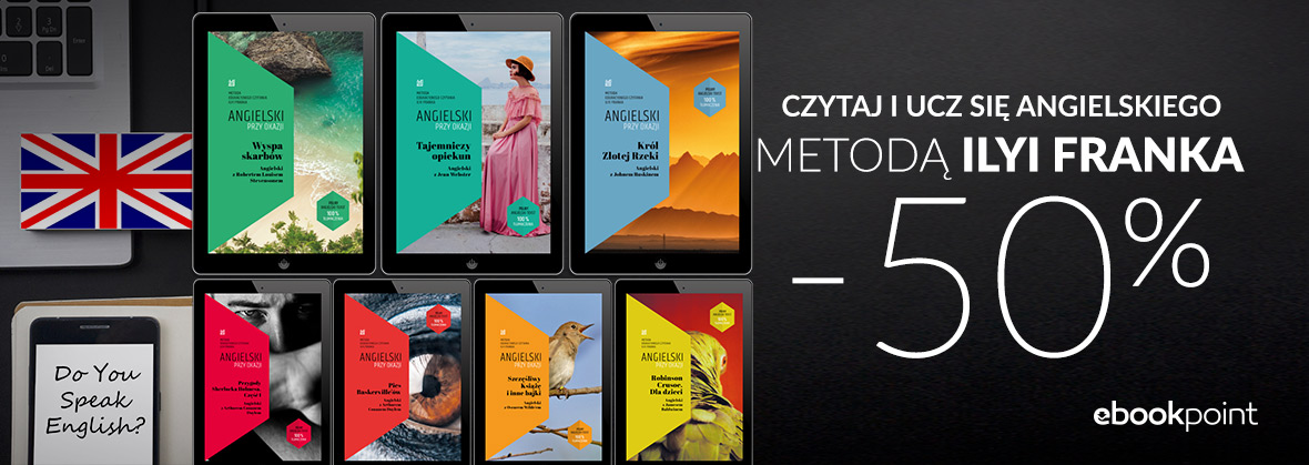 Promocja na ebooki Czytaj i Ucz się Angielskiego Metodą Ilyi Franka