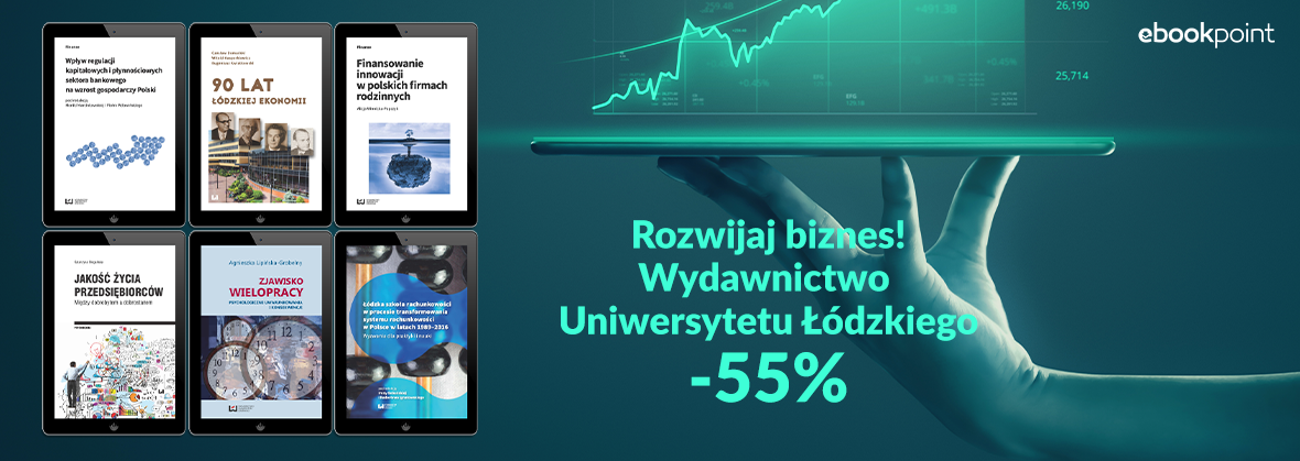 Promocja na ebooki Rozwijaj biznes! / Wydawnictwo Uniwersytetu Łódzkiego / -55%
