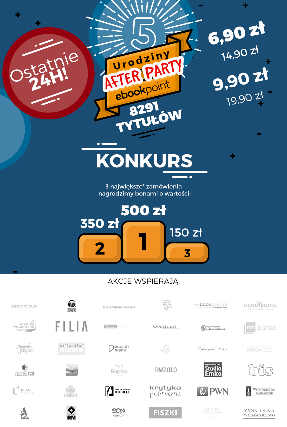 Piąte urodziny ebookpoint.pl after party