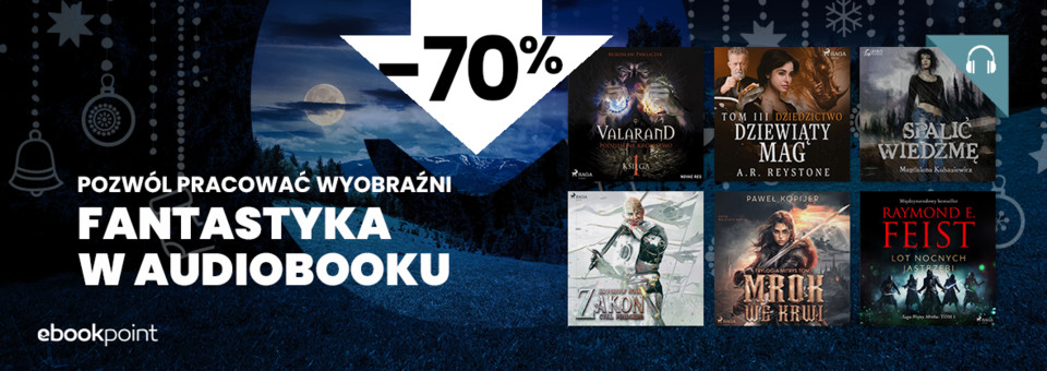 Fantastyka w audiobooku - wydanwictwo Egmont w promocji