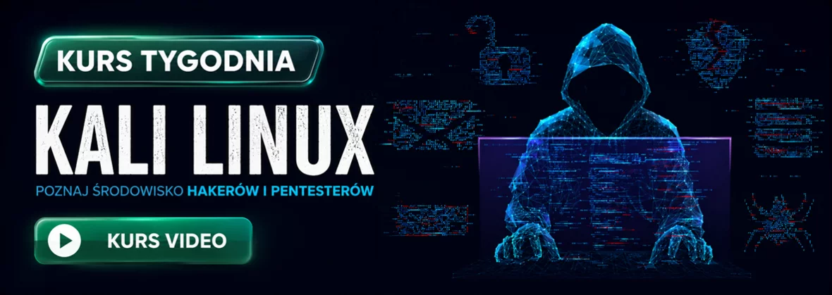 Kurs tygodnia - Kali Linux [39,90 zł]