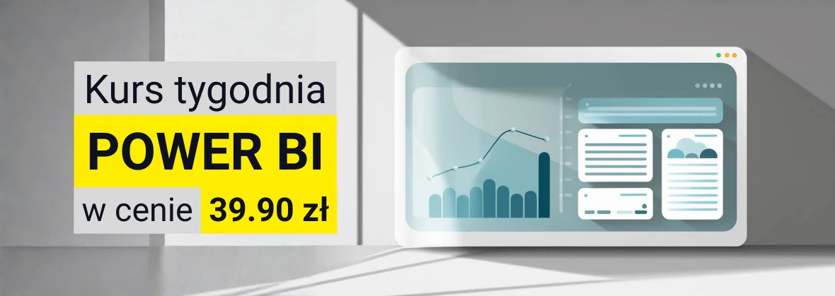 Kurs Power BI za 39,90 zł