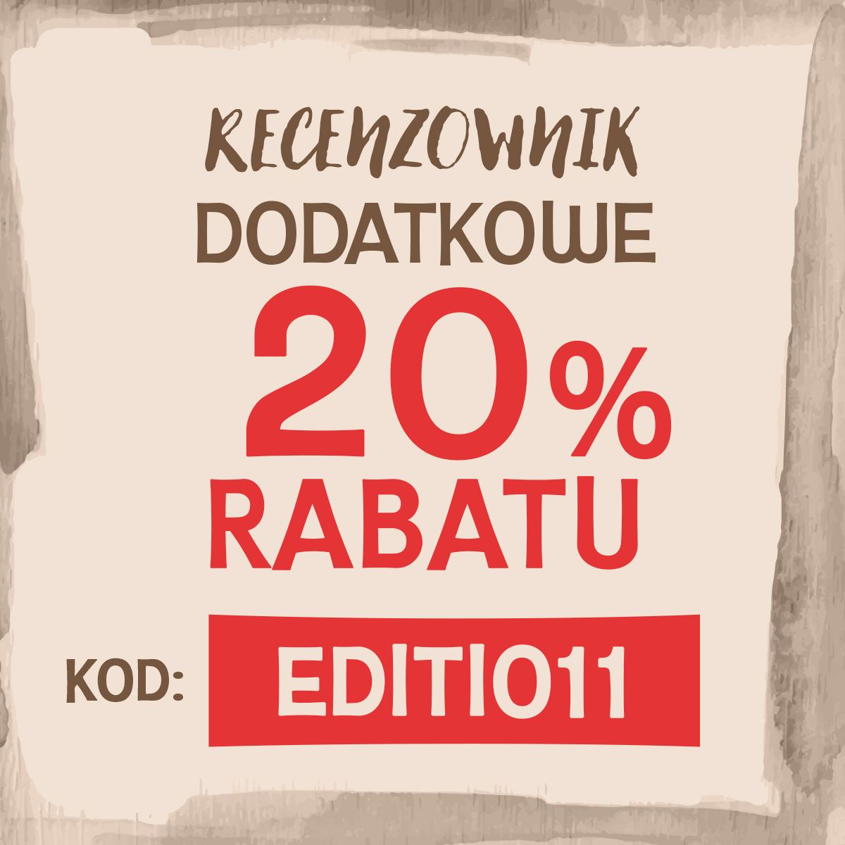 Sprawdź kupon w kalendarzu adwentowym od Editio - dzień 11