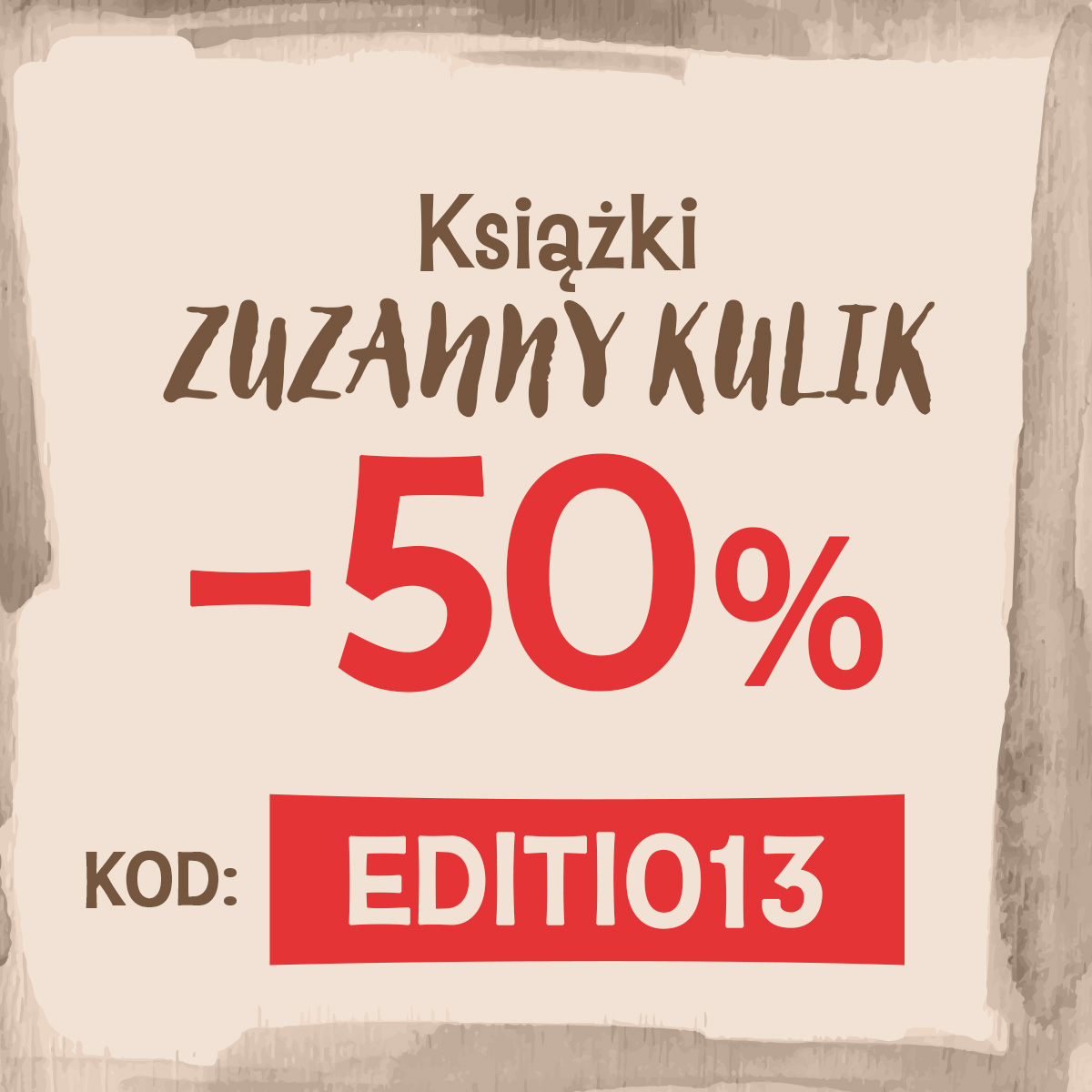 Sprawdź kupon w kalendarzu adwentowym od Editio - dzień 13
