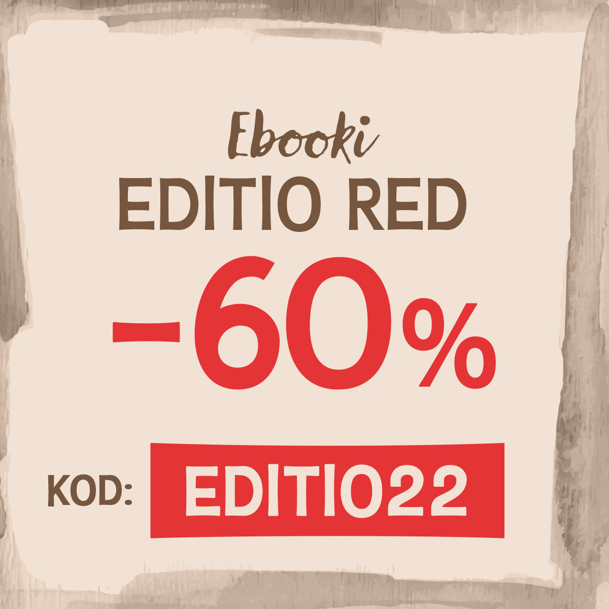 Sprawdź kupon w kalendarzu adwentowym od Editio - dzień 22