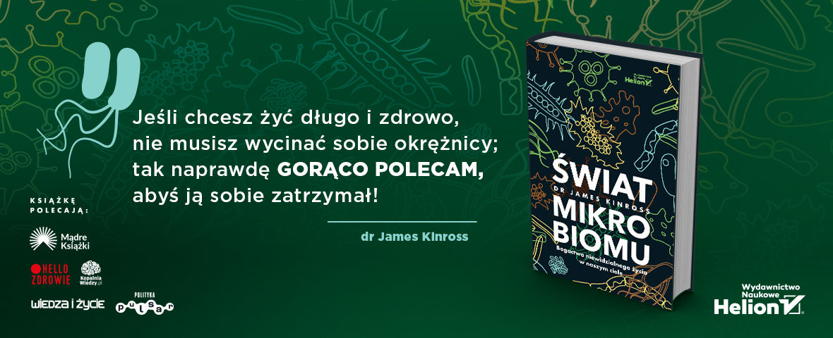 Świat mikrobiomu baner promujący