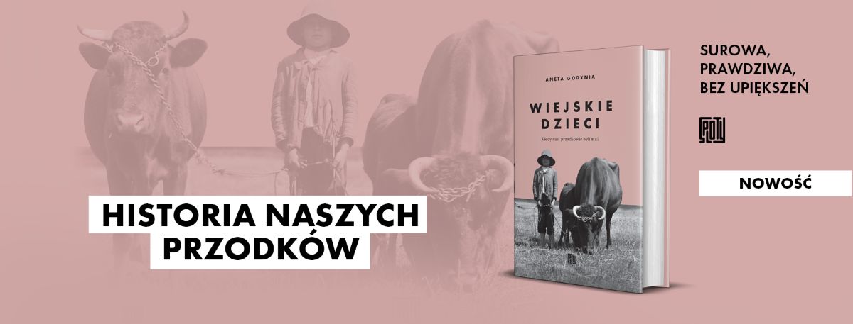 Wiejskie dzieci baner promujący nowość