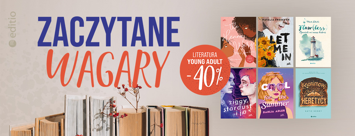 Literatura Young Adult -50% Wydawnictwo beYa