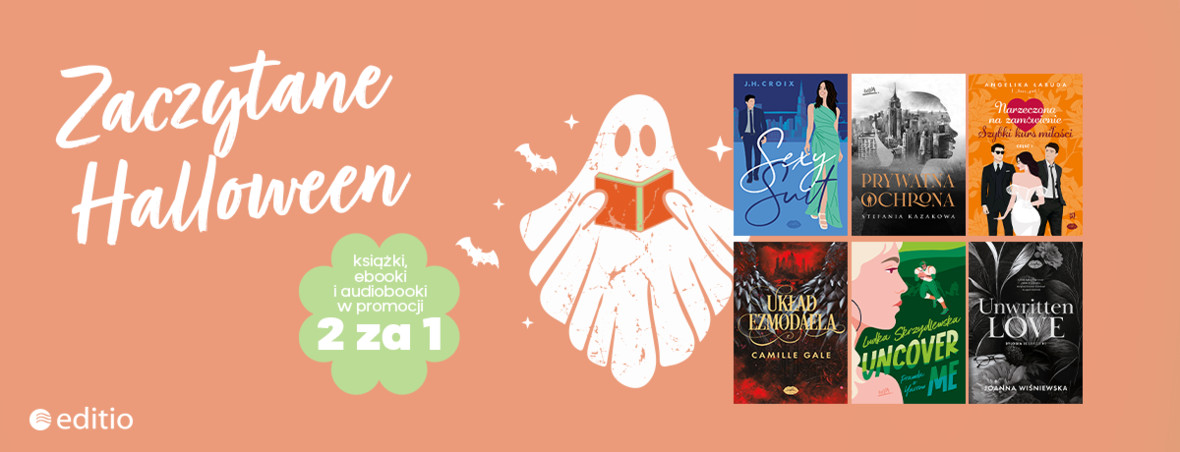 Halloween ksiki w promocji 2 za 1, ksika gratis!