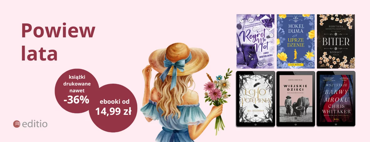 Poznaj najlepsze książki na wakacyjne wyprawy - romans, young adult, non-fiction - wszystko w jednym miejscu, teraz już od 14,99 zł!