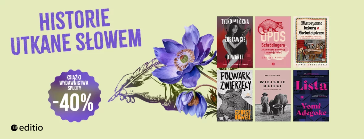 Czytaj nowości i bestsellery od Wydawnictwa Sploty!