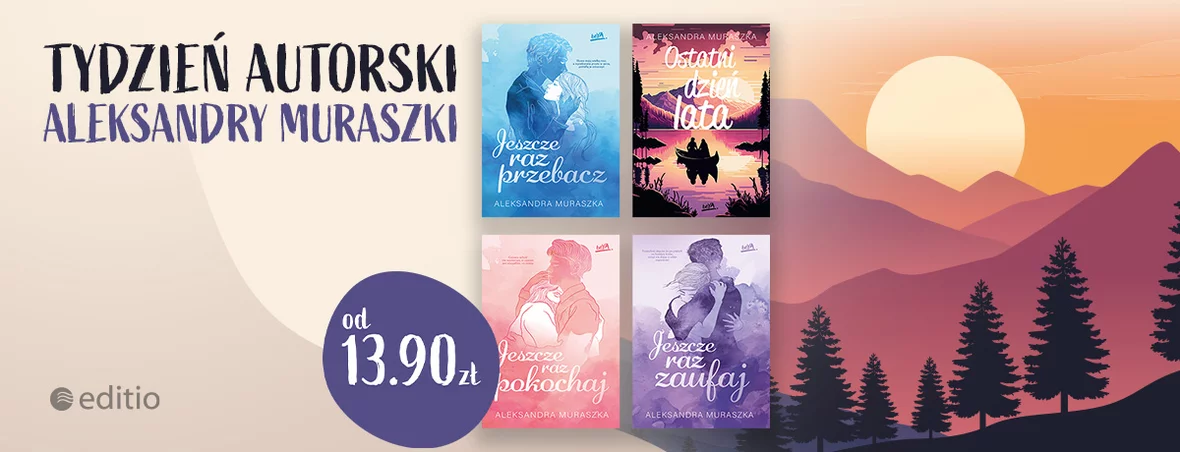 Książki Aleksandry Muraszki polecają się na wakacje!