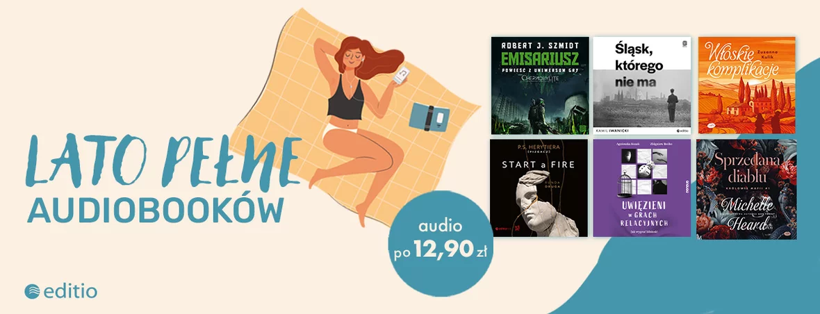 Gdziekolwiek jesteś miej swoje ulubione książki zawsze przy sobie, teraz audio po 12,90 zł!