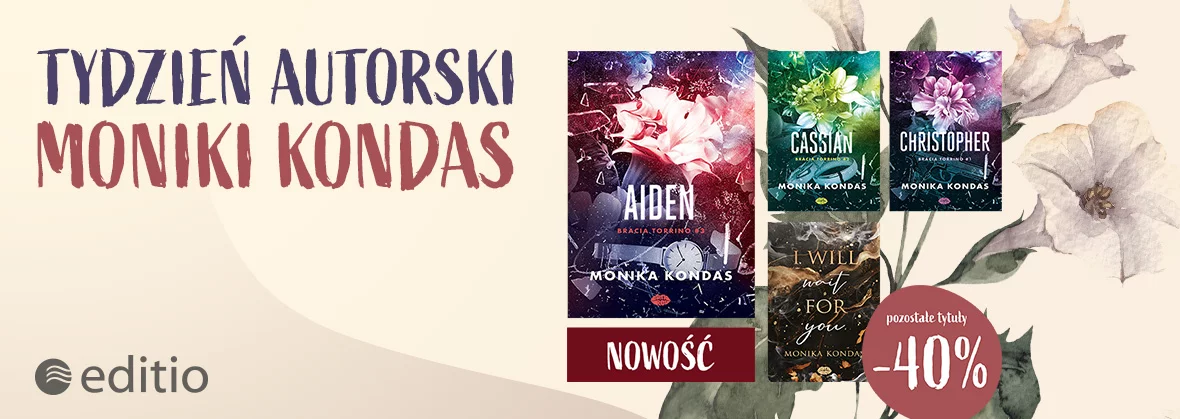 Promocja Tydzień autorski Moniki Kondas 📕