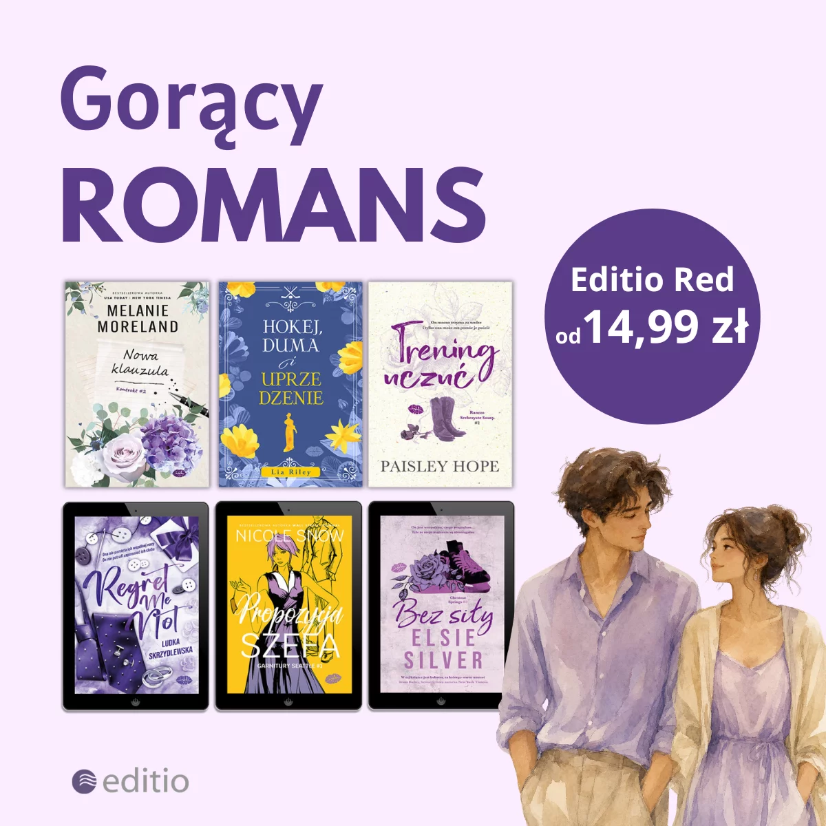 Grafika promocji - Gorący romans 🔥