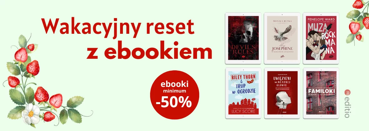 Grafika promocji - Wakacyjny reset z ebookiem 🍓