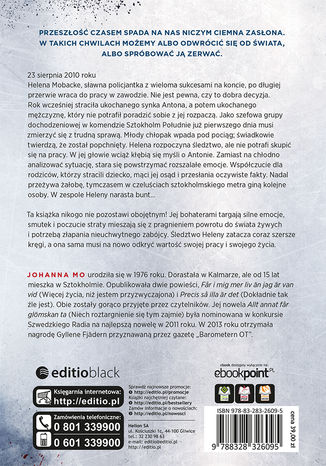 Tył okładki książki/ebooka Tak sobie wyobrażałam śmierć