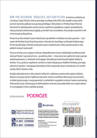 Tył okładki książki/ebooka Dom pod biegunem. Gorączka (ant)arktyczna