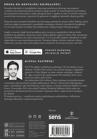 Tył okładki książki/ebooka Insight. Droga do mentalnej dojrzałości