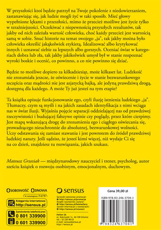 Tył okładki książki/ebooka Ego-rcyzmy. Poznaj, czym jest i jak działa ego