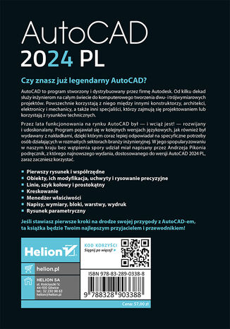 AutoCAD 2024 PL. Pierwsze kroki Andrzej Piko - ty okadki ebooka