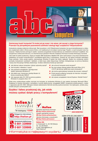 Tylna okładka: ABC komputera. Wydanie VIII