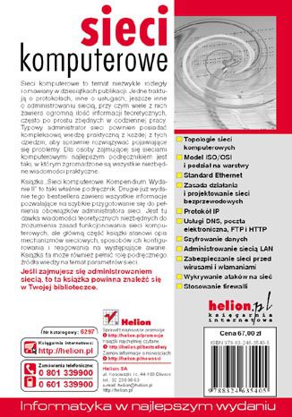 Tylna okładka: Sieci komputerowe. Kompendium. Wydanie II