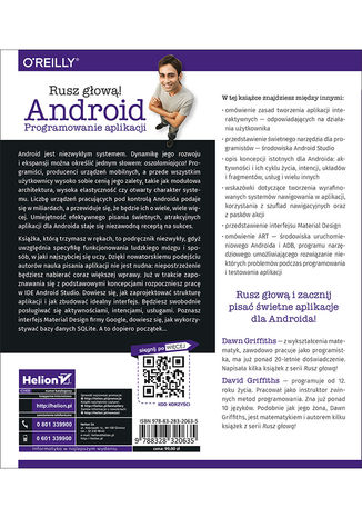 Tylna okładka: Android. Programowanie aplikacji. Rusz głową!