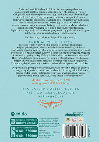 Tylna okładka: Anonimowi Heretycy