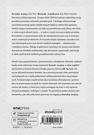 Tylna okładka: Sztuka wojny. Wydanie IV