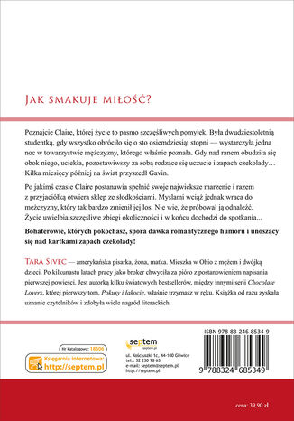 Tył okładki książki/ebooka Pokusy i łakocie. Niezbyt grzeczna rzecz o miłości