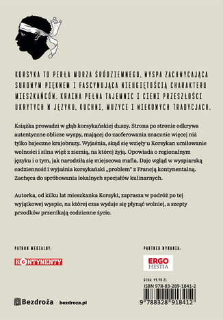 Tylna okładka: Korsyka. Tygiel tożsamości. Oblicza świata
