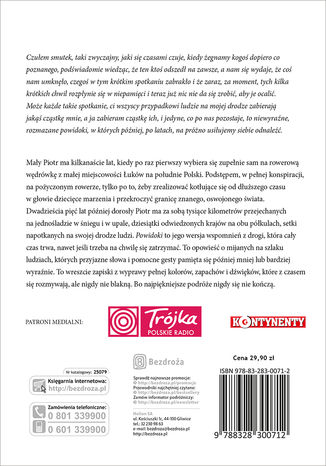 Tylna okładka: Powidoki. Wydanie 1