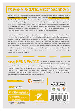 Tylna okładka: Coaching. Złote zasady